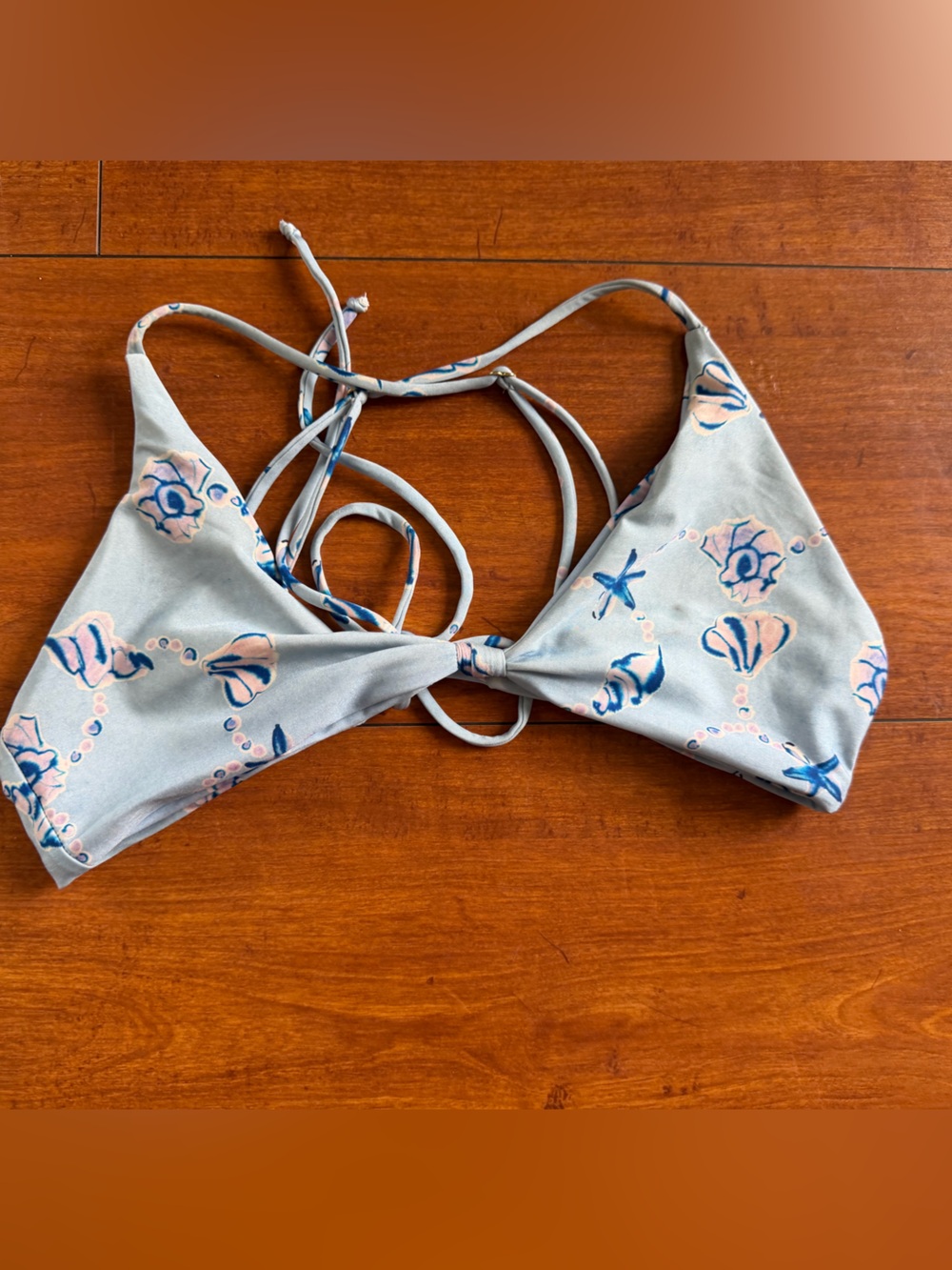 Skatie Sarah Bikini Top- Medium Aquamarine